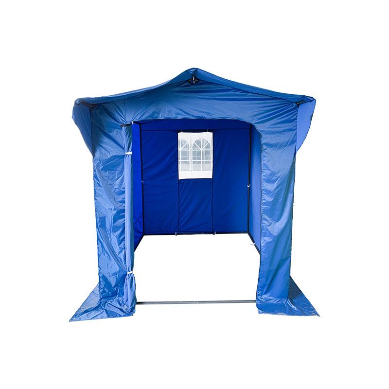 TENTING TENT PRO โครงสร้างชุดอลูมิเนียมขนาด 50 มม. + 4 คู่ด้าน PVC 520G/ตารางเมตรสำหรับความต้องการระดับมืออาชีพหรือการใช้สีน้ำเงินทุกวัน